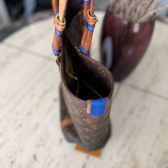 VINTAGE & REHABBED LOUIS VUITTON SHOPPER TOTE - Picture 8 of 12